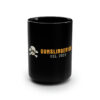 Classic Logo Black Mug, 15oz