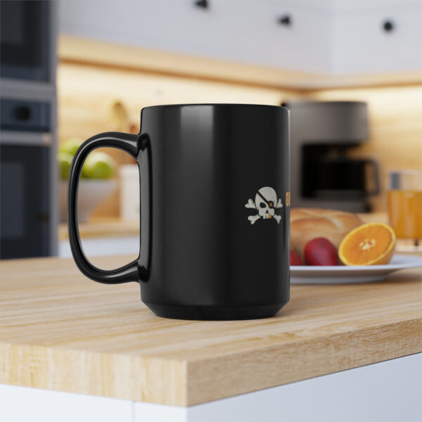 Classic Logo Black Mug, 15oz