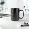 Classic Logo Black Mug, 15oz
