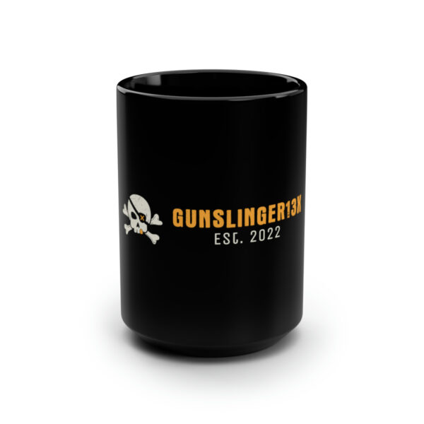 Classic Logo Black Mug, 15oz